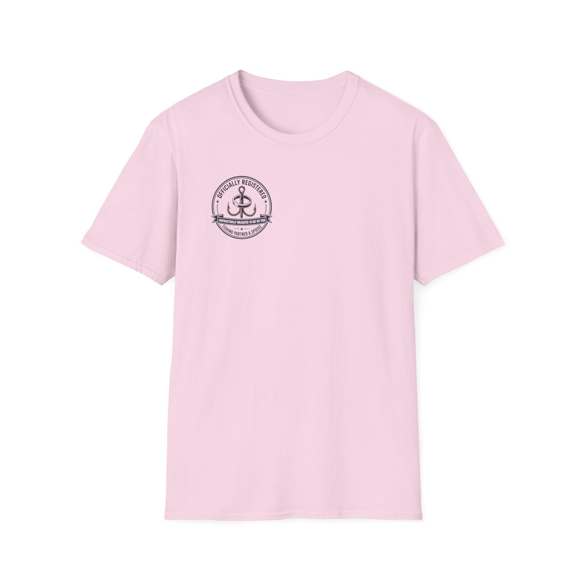 Relationship -  Officially Registered Fishing Partner and Spouse T-Shirt