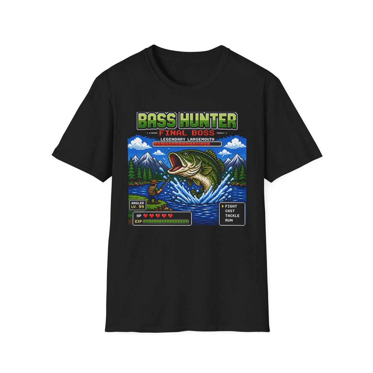 Bass Hunter Final Boss T-Shirt