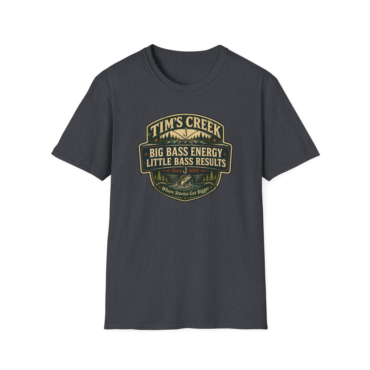 TC Big Bass Energy Little Bass Results T-Shirt