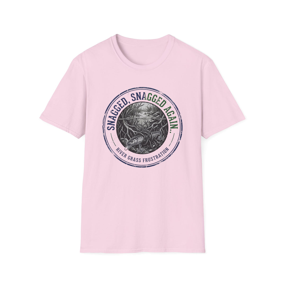 Snagged Snagged Again - Circle Dark T-Shirt