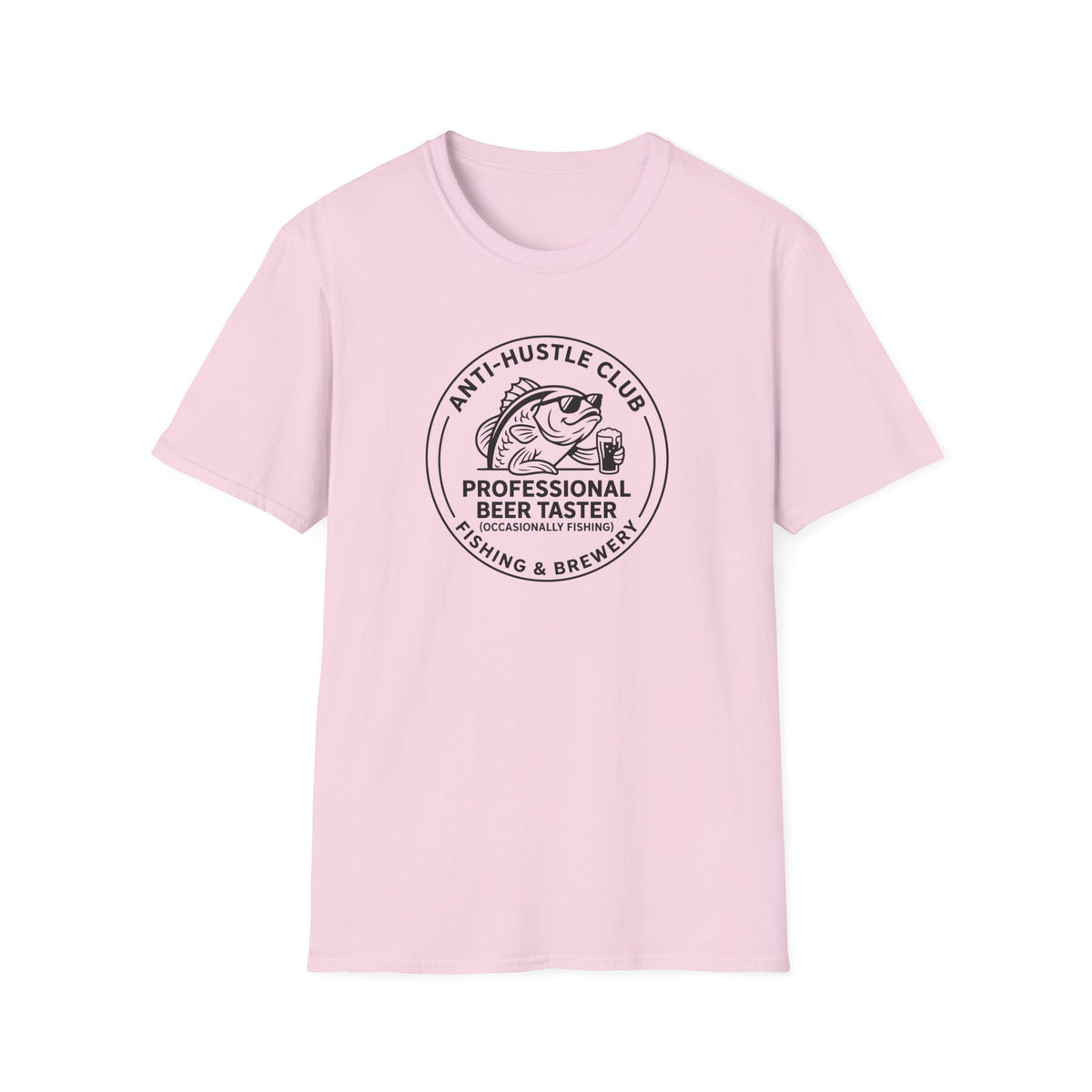 Professional Beer Taster Fishing & Brewery T-Shirt
