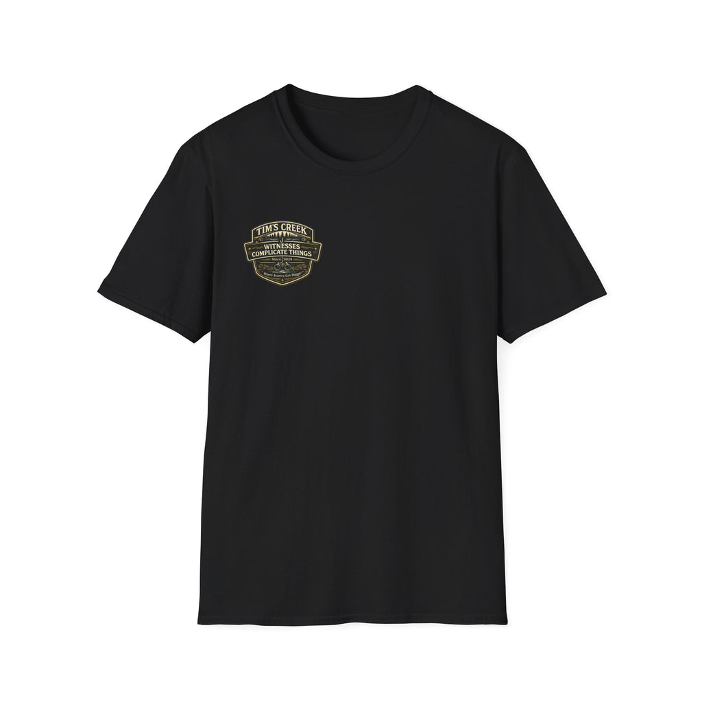 TC Witnesses Complicate Things - badge T-Shirt