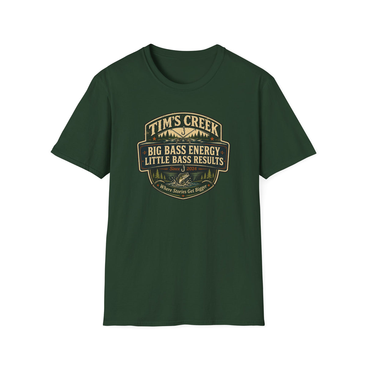 TC Big Bass Energy Little Bass Results T-Shirt