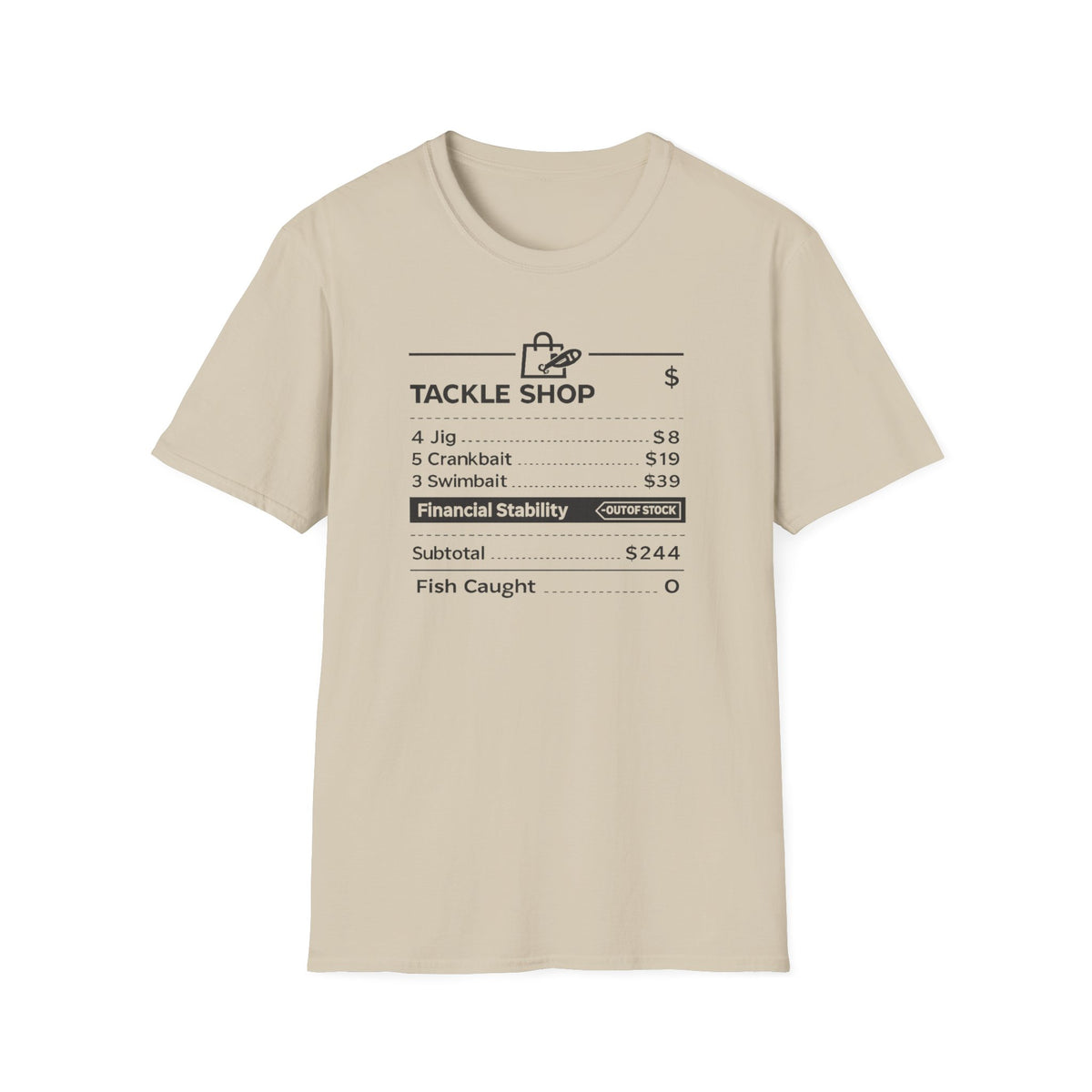 Receipt (Black) T-Shirt