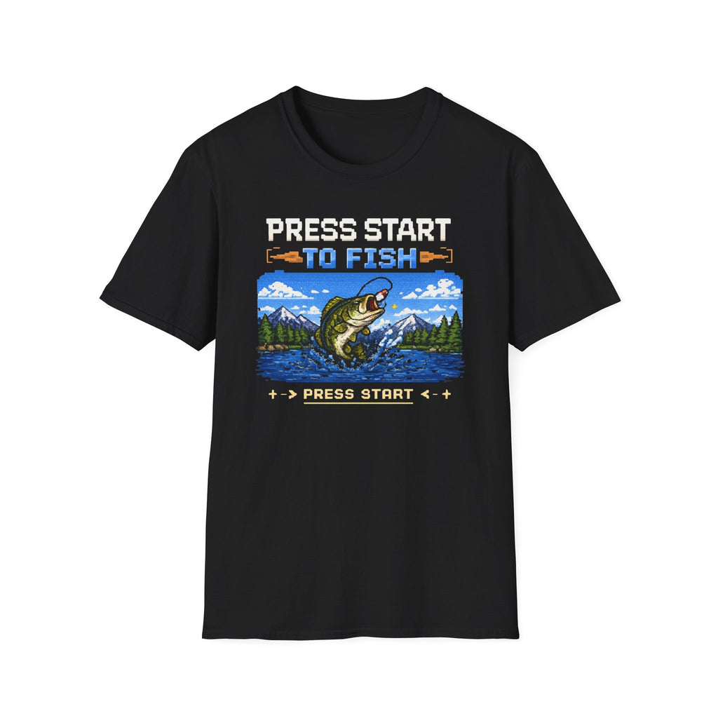 Press Start to Fish T-Shirt