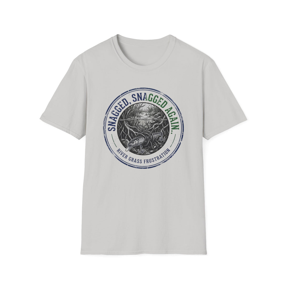 Snagged Snagged Again - Circle Dark T-Shirt